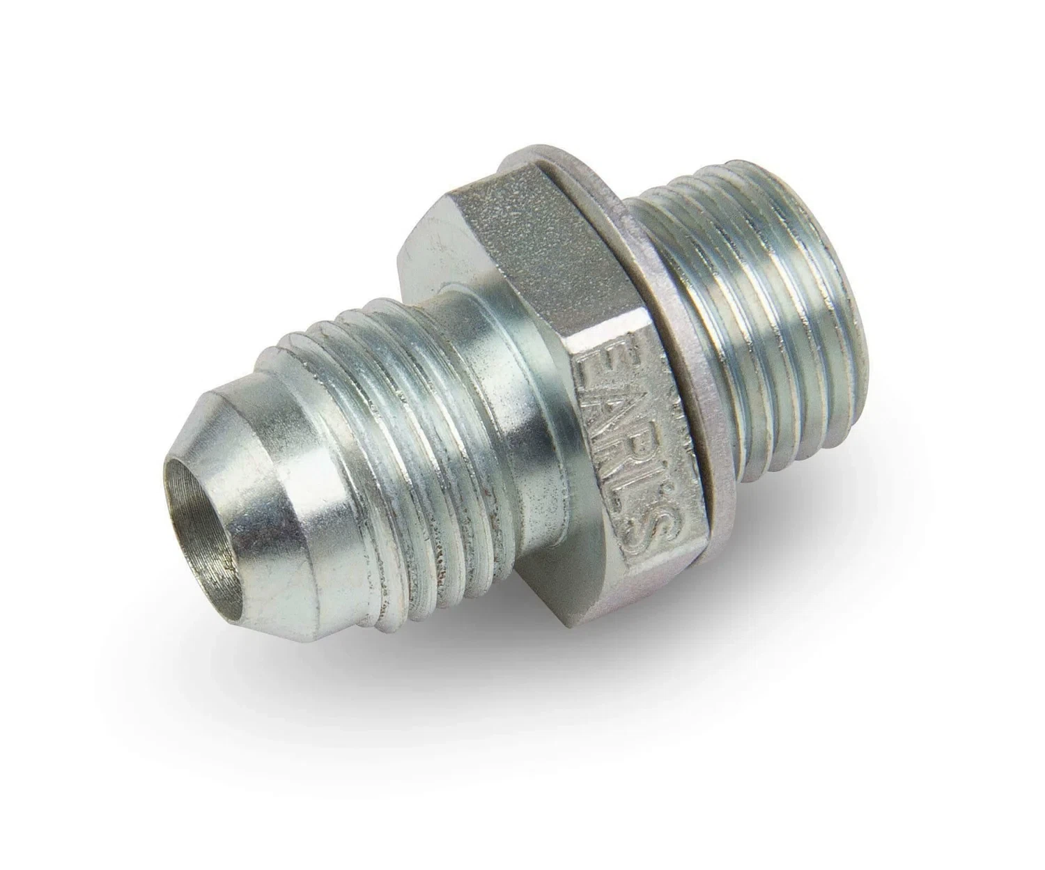 Earls Straight TransmissionAdapter-6 Male to 9_16-18Threads-ShortFront-961982ERL